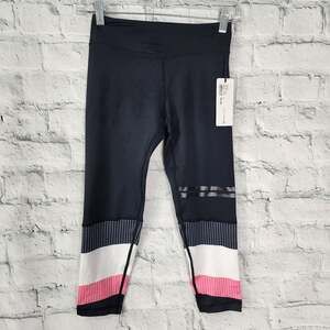 Lilybod skyler capri Leggings Sz XS sunkist fury athletic wear A7C